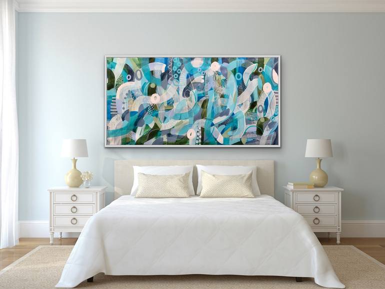 Original Abstract Painting by Rashna Hackett