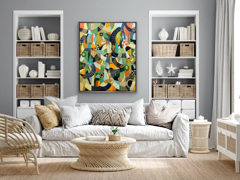 Original Abstract Painting by Rashna Hackett