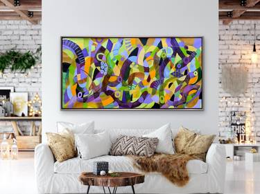 Original Abstract Paintings by Rashna Hackett