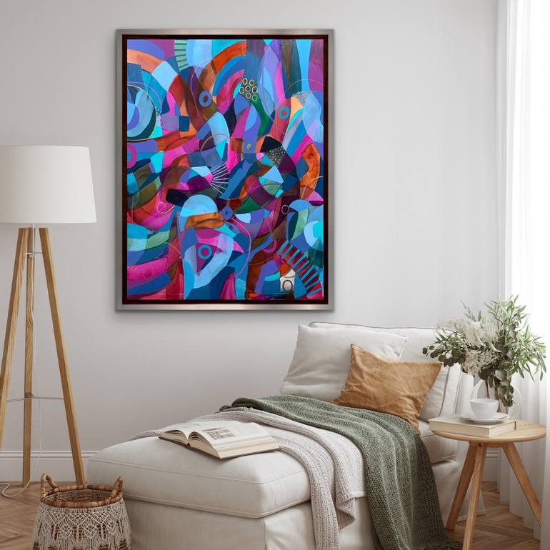 Original Abstract Painting by Rashna Hackett