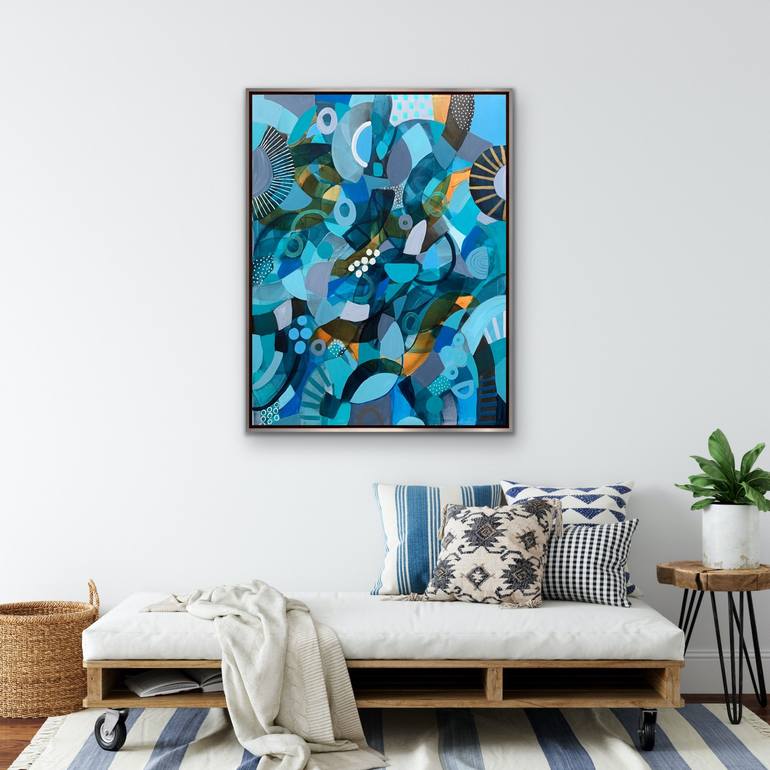 Original Abstract Painting by Rashna Hackett