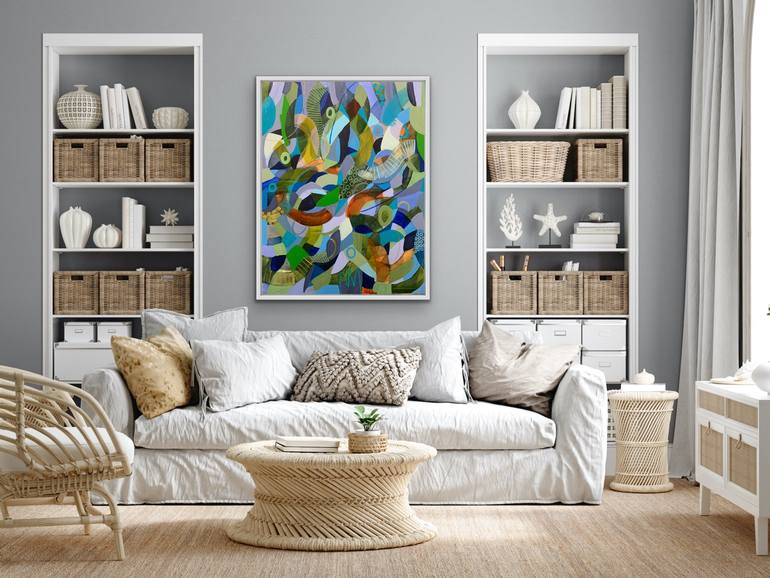 Original Abstract Painting by Rashna Hackett