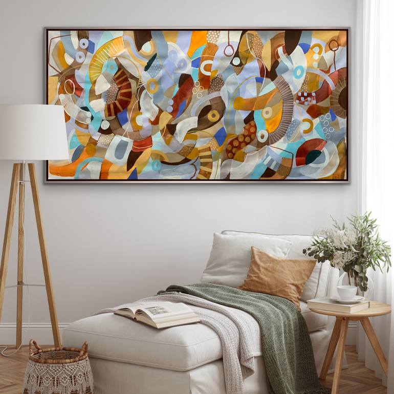 Original Abstract Painting by Rashna Hackett