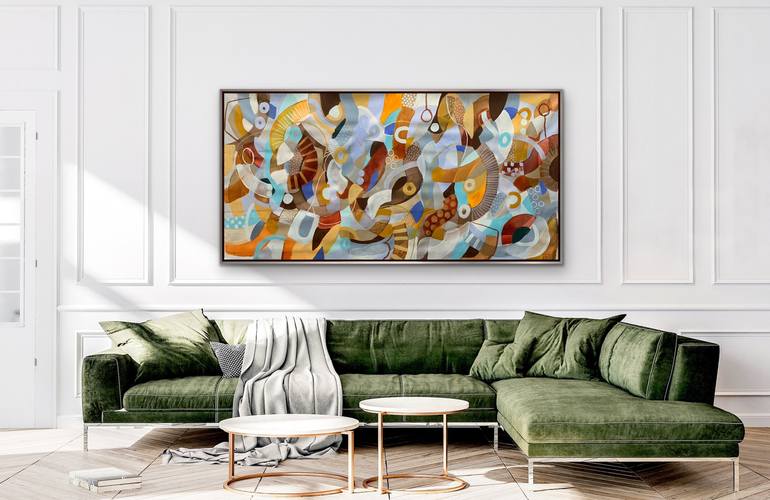 Original Abstract Painting by Rashna Hackett