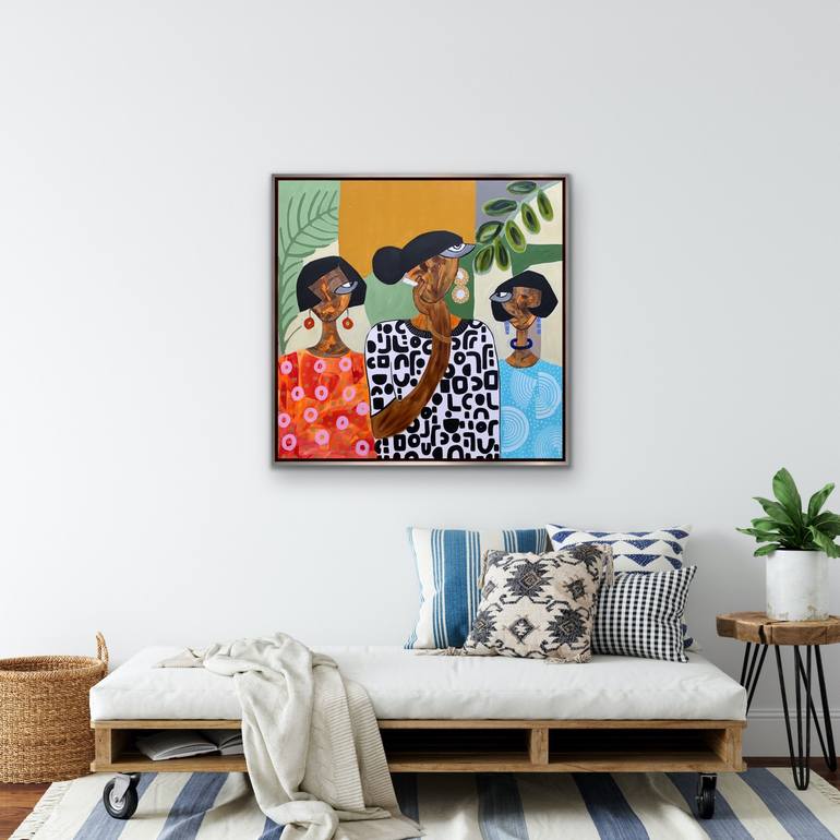 Original Contemporary Women Painting by Rashna Hackett