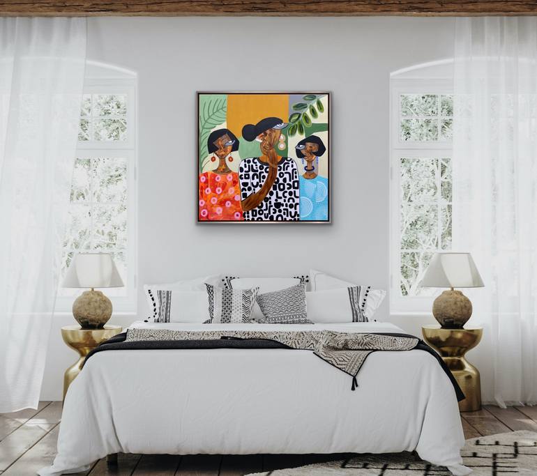 Original Contemporary Women Painting by Rashna Hackett