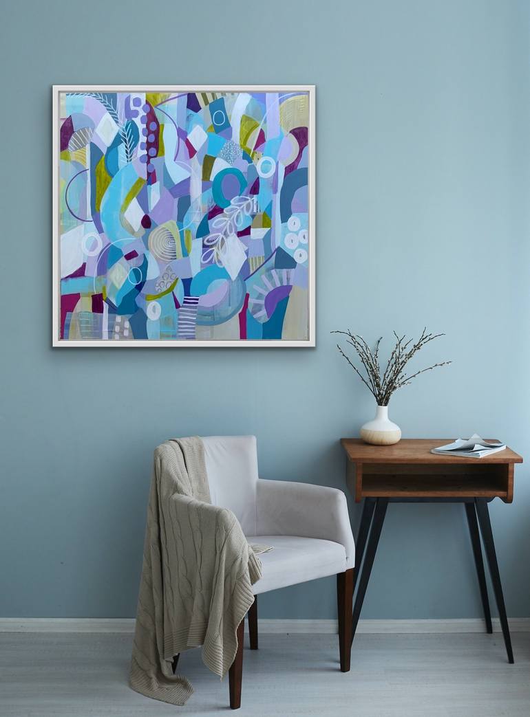 Original Abstract Painting by Rashna Hackett