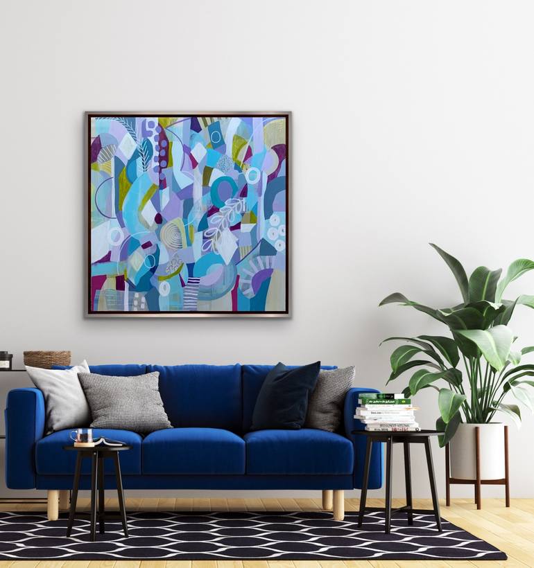 Original Abstract Painting by Rashna Hackett