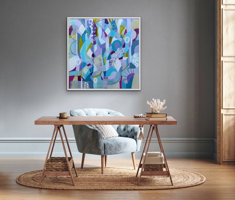 Original Abstract Painting by Rashna Hackett