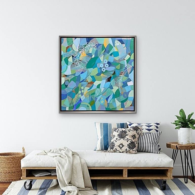 Original Abstract Painting by Rashna Hackett