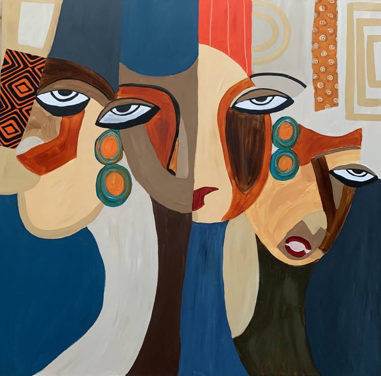 Original Women Painting by Rashna Hackett