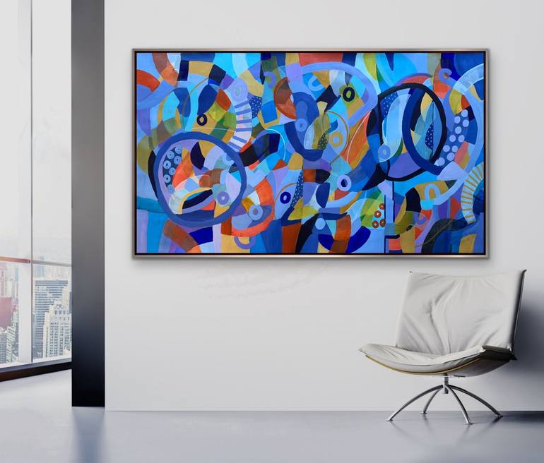 Original Abstract Painting by Rashna Hackett