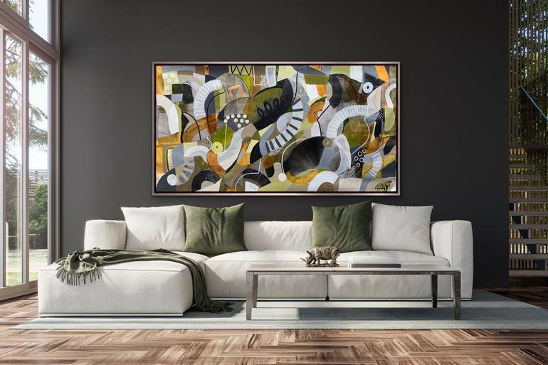 Original Abstract Painting by Rashna Hackett