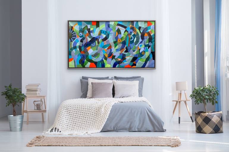 Original Abstract Painting by Rashna Hackett