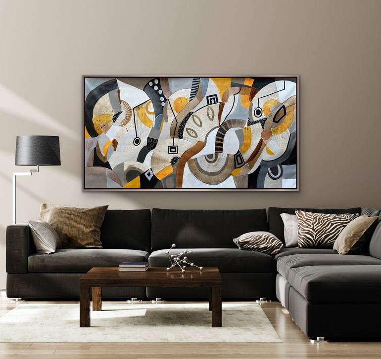 Original Abstract Painting by Rashna Hackett