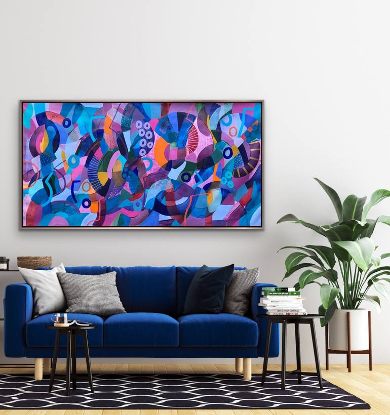 Original Abstract Painting by Rashna Hackett