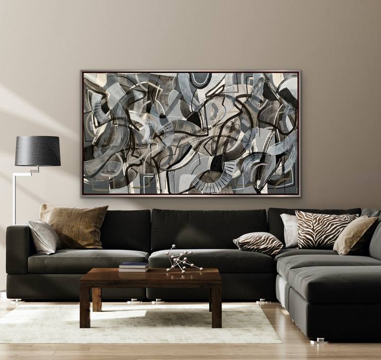 Original Abstract Painting by Rashna Hackett