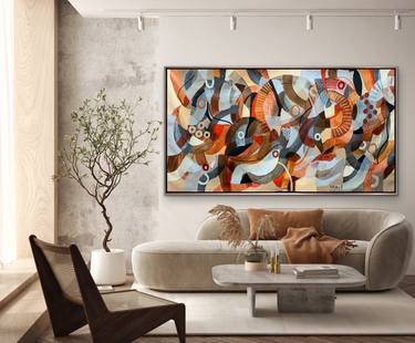 Original Abstract Paintings by Rashna Hackett