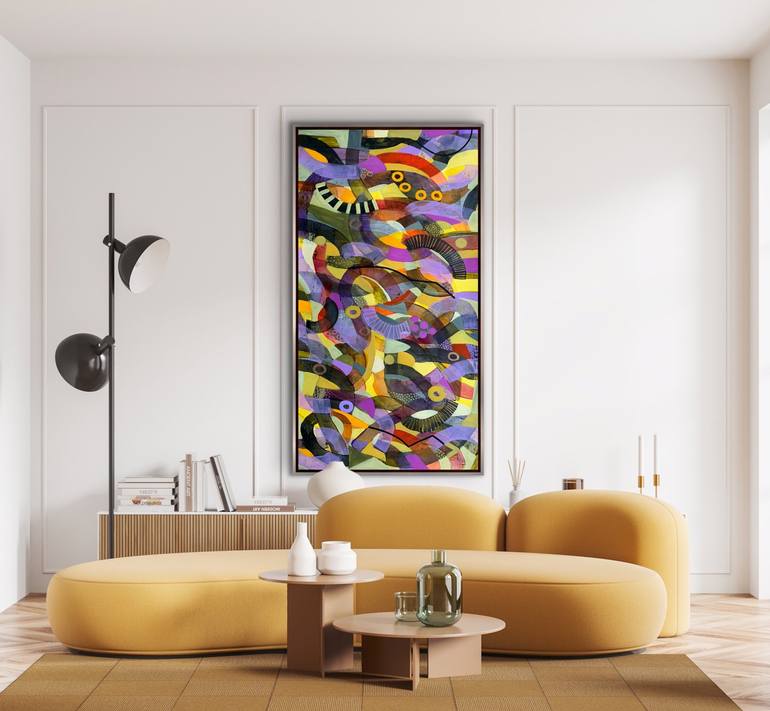 Original Abstract Painting by Rashna Hackett