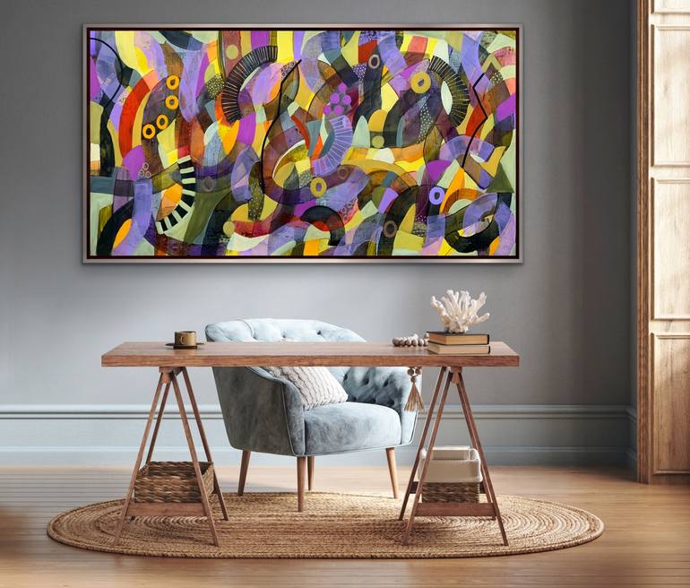 Original Abstract Painting by Rashna Hackett