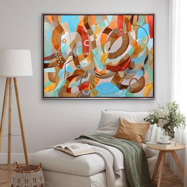 Original Abstract Paintings by Rashna Hackett