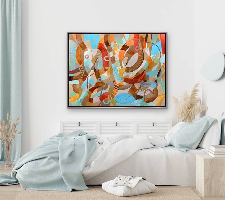 Original Abstract Painting by Rashna Hackett