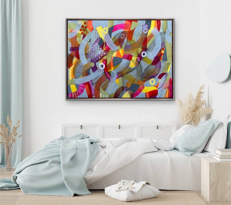 Original Abstract Painting by Rashna Hackett