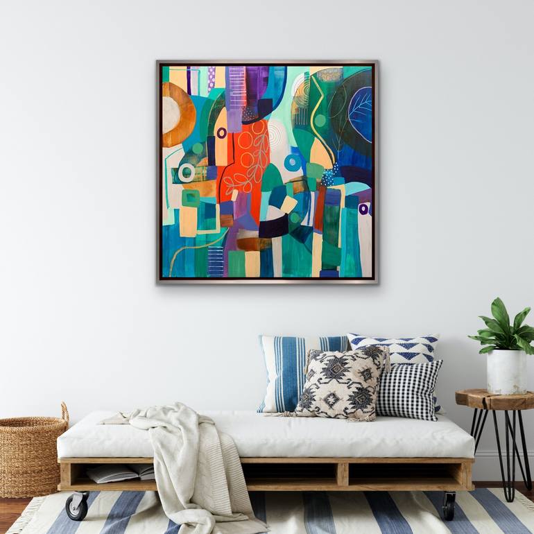 Original Abstract Painting by Rashna Hackett