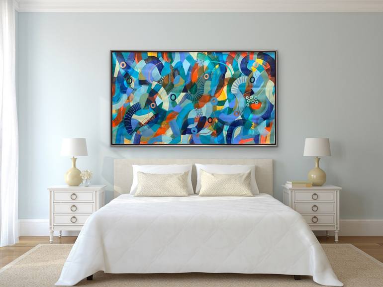 Original Abstract Painting by Rashna Hackett