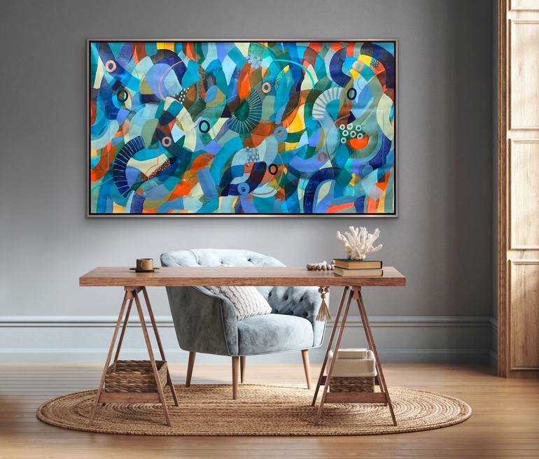 Original Abstract Painting by Rashna Hackett