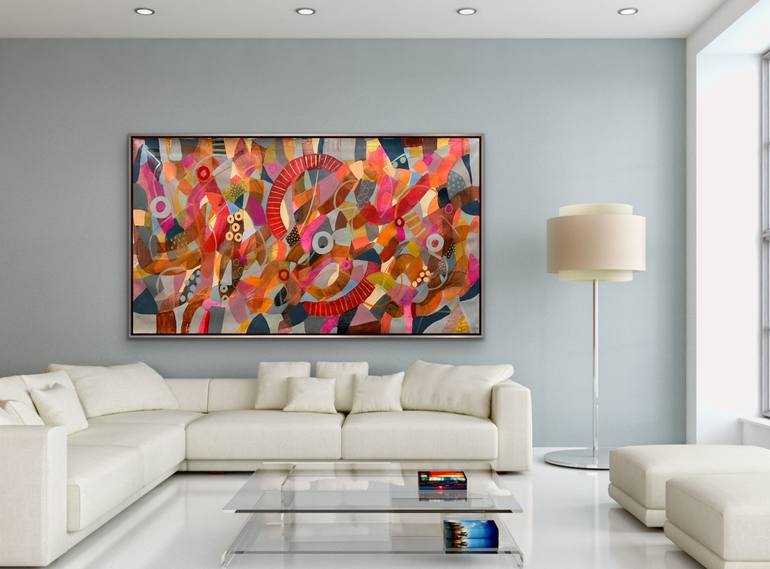 Original Abstract Painting by Rashna Hackett