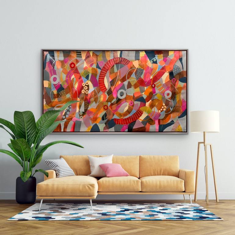 Original Abstract Painting by Rashna Hackett