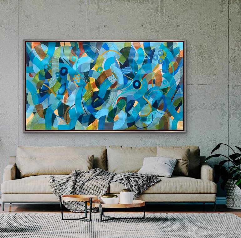 Original Abstract Painting by Rashna Hackett