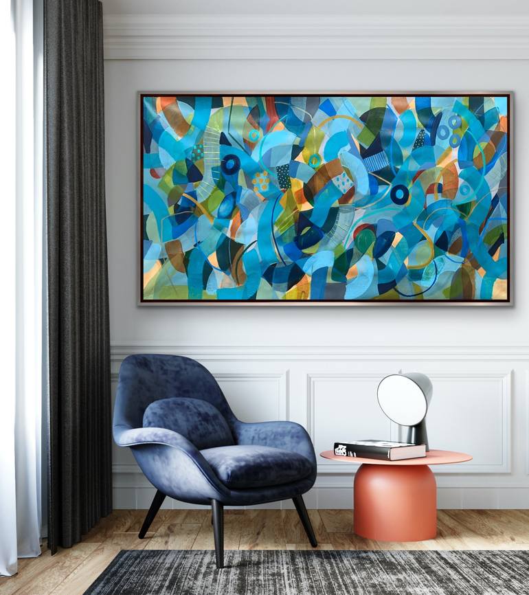 Original Abstract Painting by Rashna Hackett