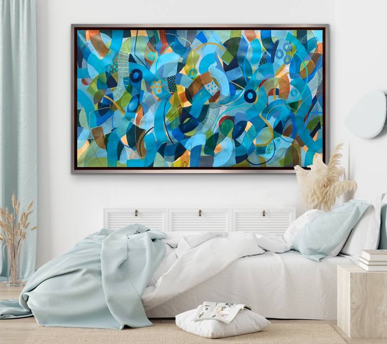 Original Abstract Painting by Rashna Hackett