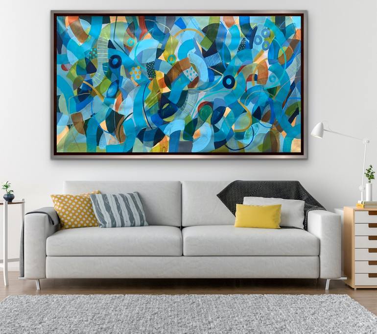 Original Abstract Painting by Rashna Hackett