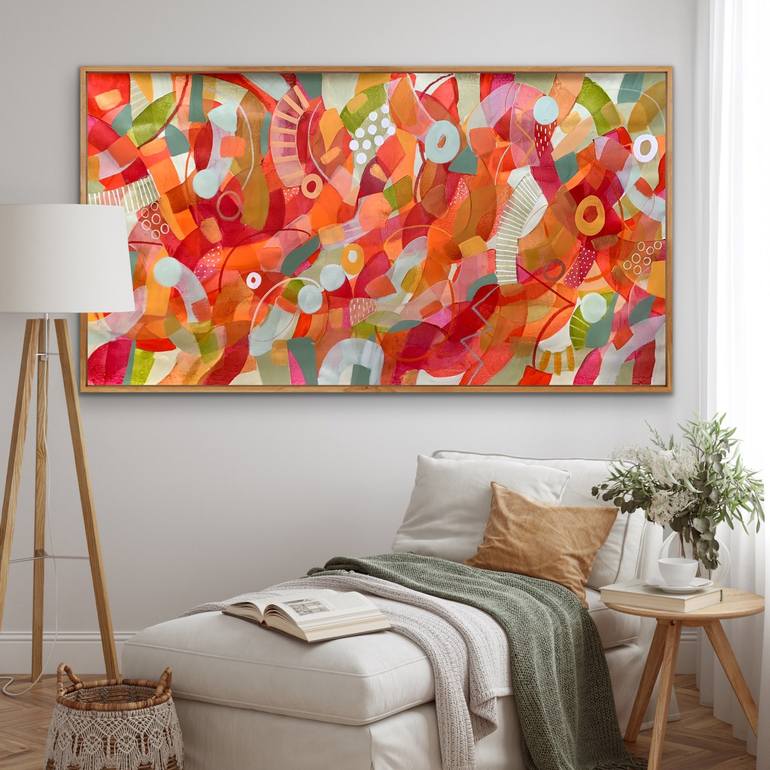 Original Abstract Painting by Rashna Hackett