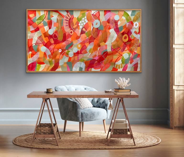 Original Abstract Painting by Rashna Hackett