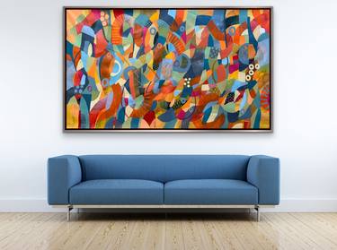 Original Abstract Paintings by Rashna Hackett