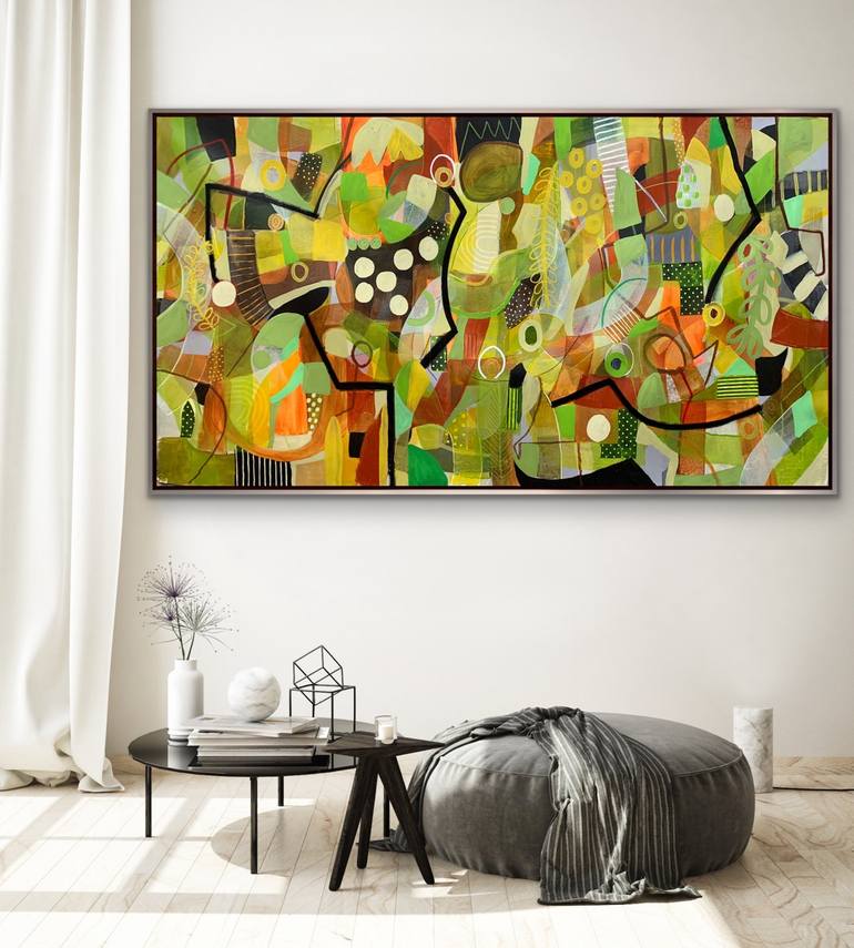 Original Abstract Paintings by Rashna Hackett