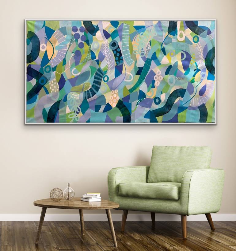 Original Abstract Painting by Rashna Hackett