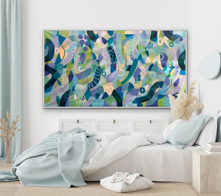 Original Abstract Painting by Rashna Hackett