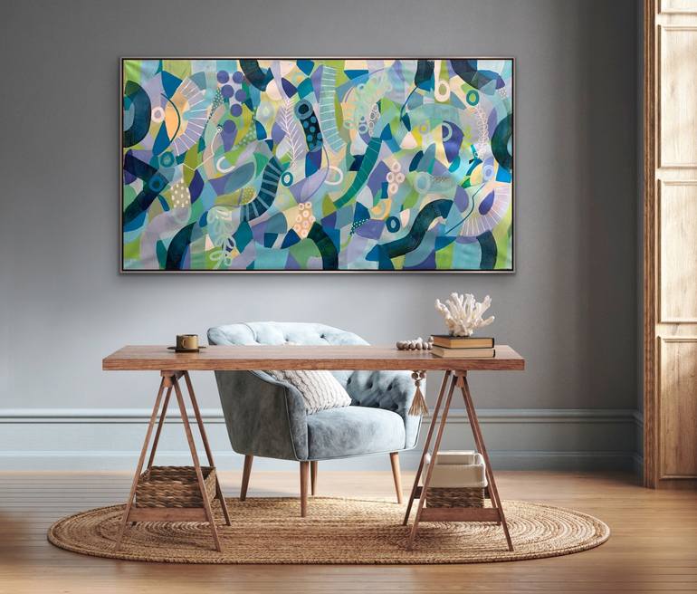 Original Abstract Painting by Rashna Hackett