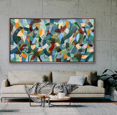 Original Abstract Paintings by Rashna Hackett