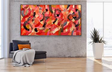 Original Abstract Paintings by Rashna Hackett