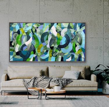 Original Abstract Paintings by Rashna Hackett