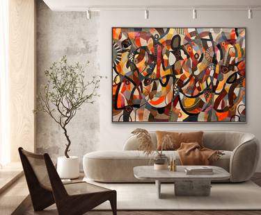 Original Abstract Paintings by Rashna Hackett