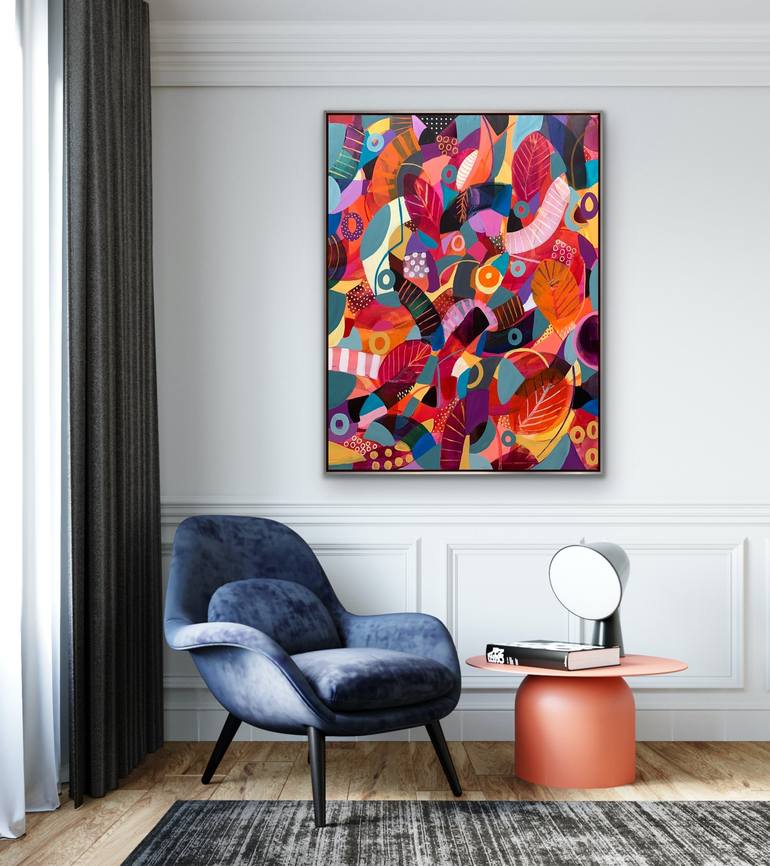 Original Abstract Painting by Rashna Hackett