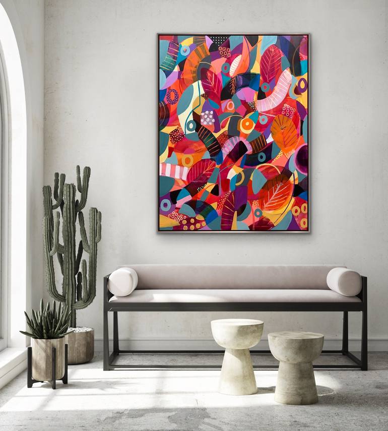 Original Abstract Painting by Rashna Hackett