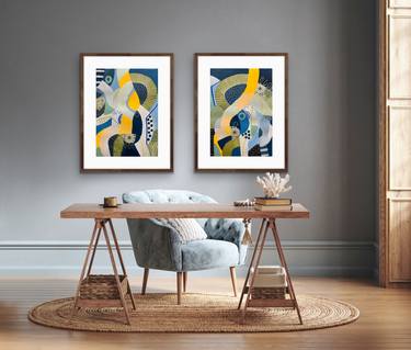 Original Abstract Paintings by Rashna Hackett